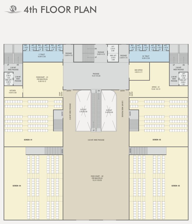 infinity 1 Cluster Plan For 4th Floor