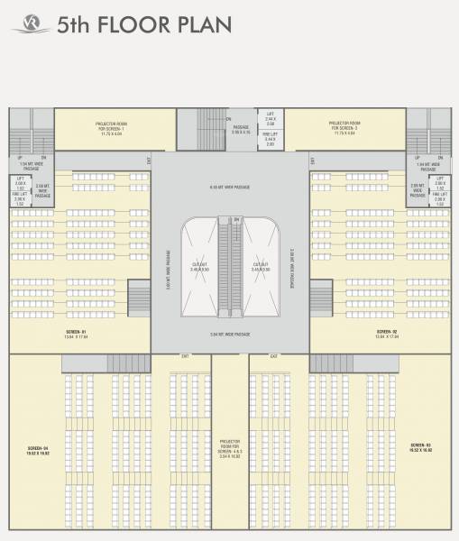  infinity 1 Cluster Plan For 5th Floor