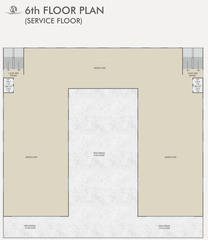 infinity 1 Cluster Plan For 6th Floor