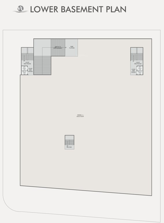 infinity 1 Lower Basement Cluster Plan