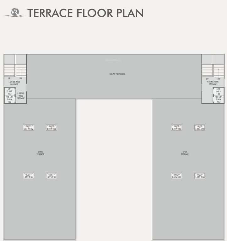infinity 1 Terrace Cluster Plan