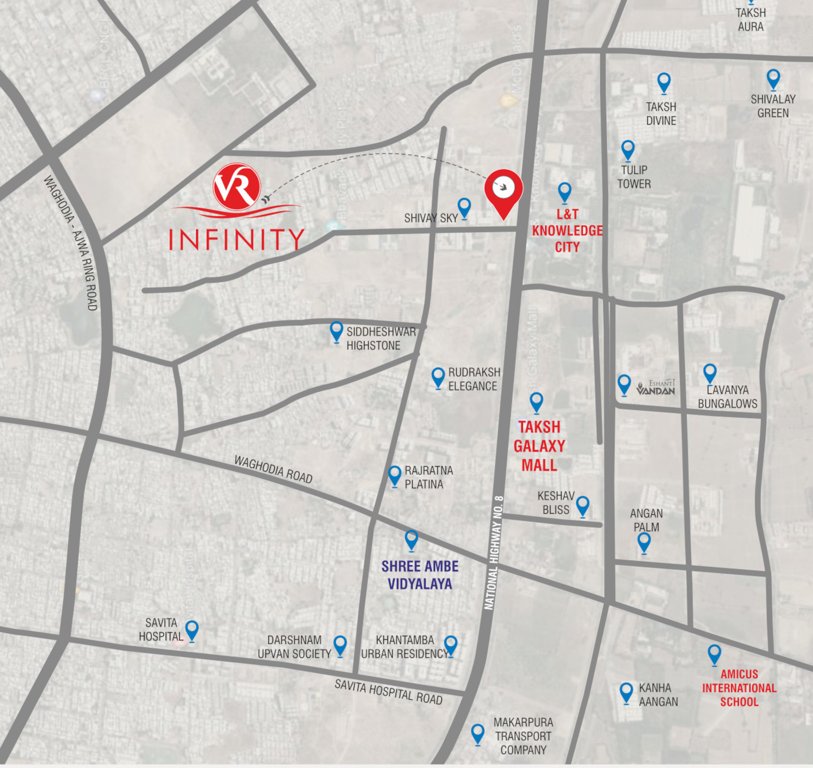 infinity Location Plan