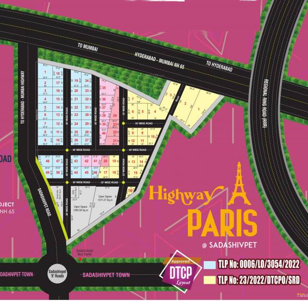  highway-paris Layout Plan