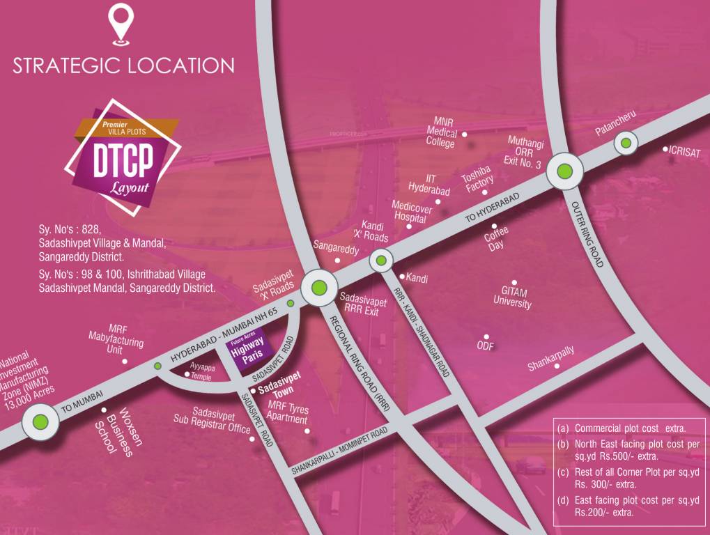  highway paris Location Plan