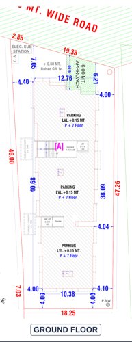  homes A Ground Cluster Plan