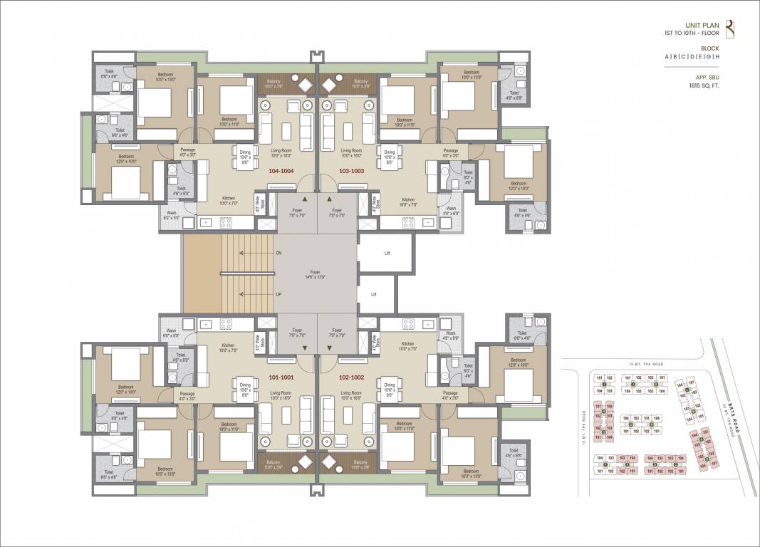  vandemataram rameshwar Block G Cluster Plan