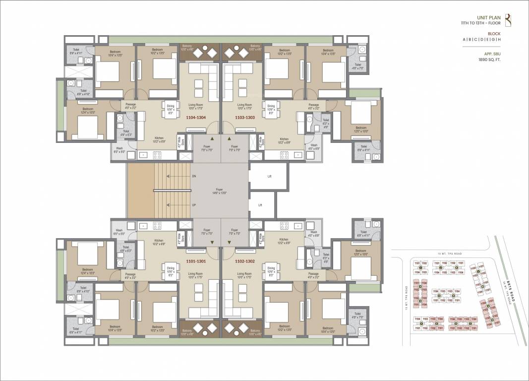  vandemataram rameshwar Block H Cluster Plan
