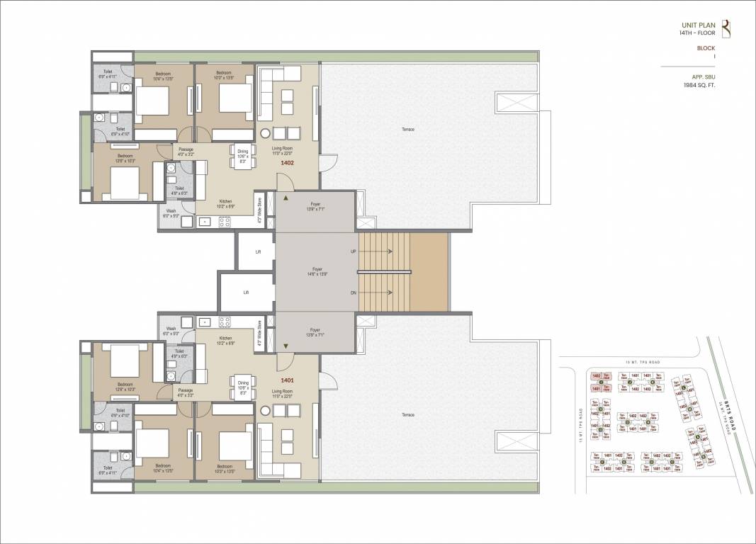  vandemataram rameshwar Block L Cluster Plan
