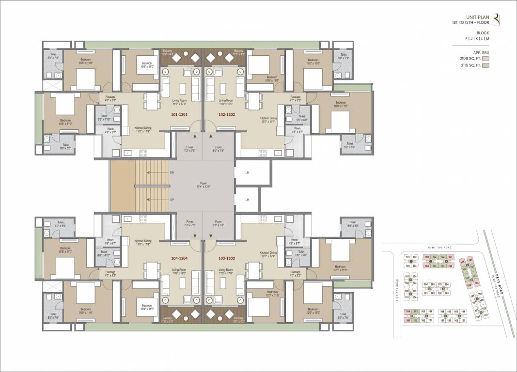  vandemataram rameshwar Block M Cluster Plan