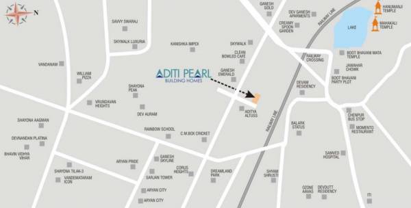  aditi-pearl Location Plan