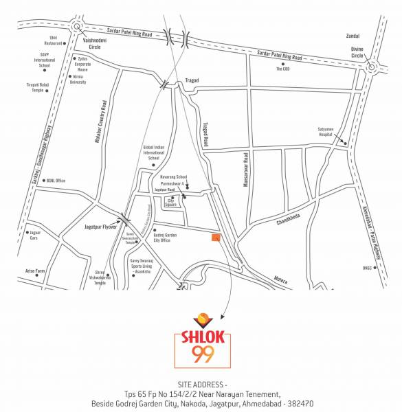  shlok-99 Location Plan