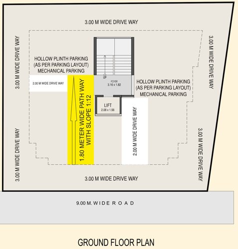  mira-mohan-elegance A Ground Cluster Plan