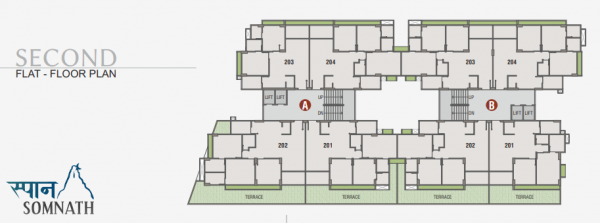  somnath-bungalows Cluster Plan