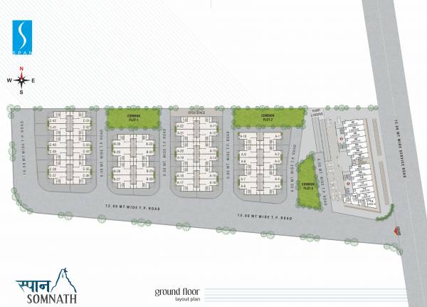  somnath-bungalows Layout Plan
