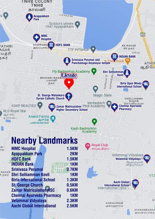  elevate Location Plan