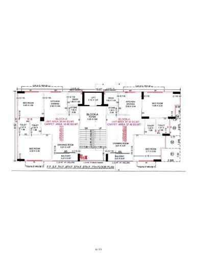  petal-14 Petal 14 Cluster Plan from 1st to 7th Floor