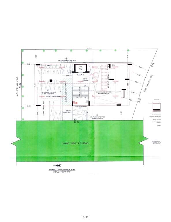  petal 14 Petal 14 Parking Cluster Plan