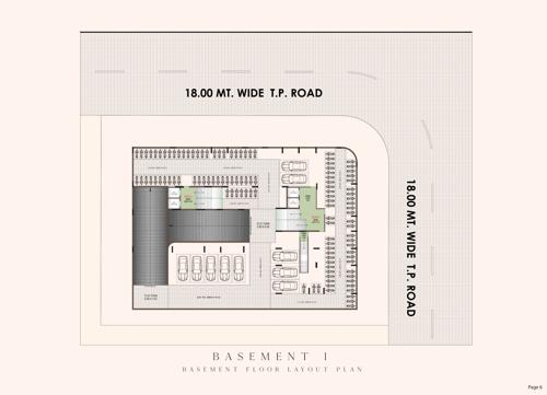  shyam-harmony Block A And B Cluster Plan for Basement 1 Floor
