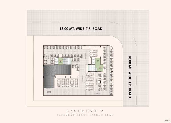  shyam-harmony Block A And B Cluster Plan for Basement 2 Floor