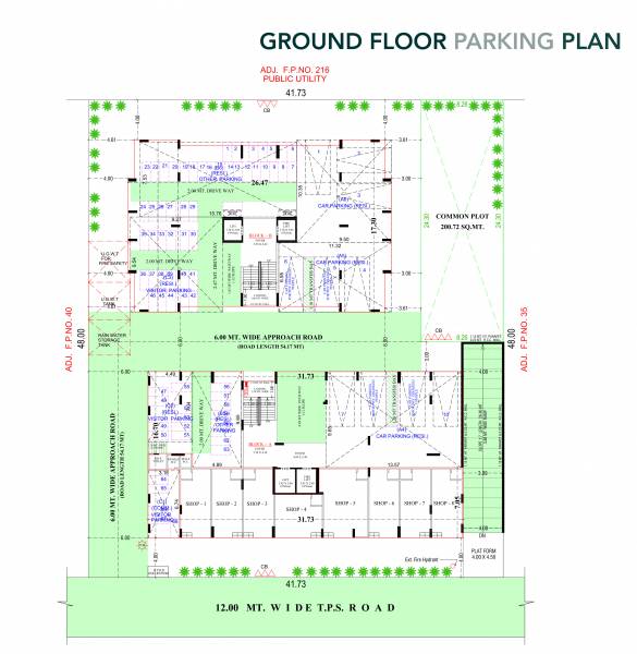  bilipatra Block A And B Cluster Plan for ground Floor