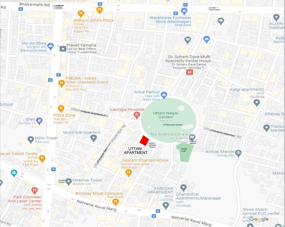  uttam appartment Location Plan