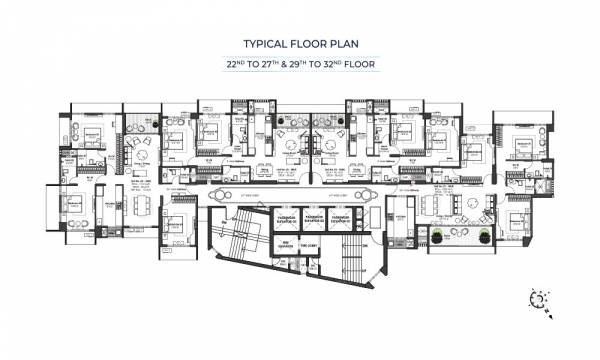  inara Darshan Inara Wing A Cluster Plan