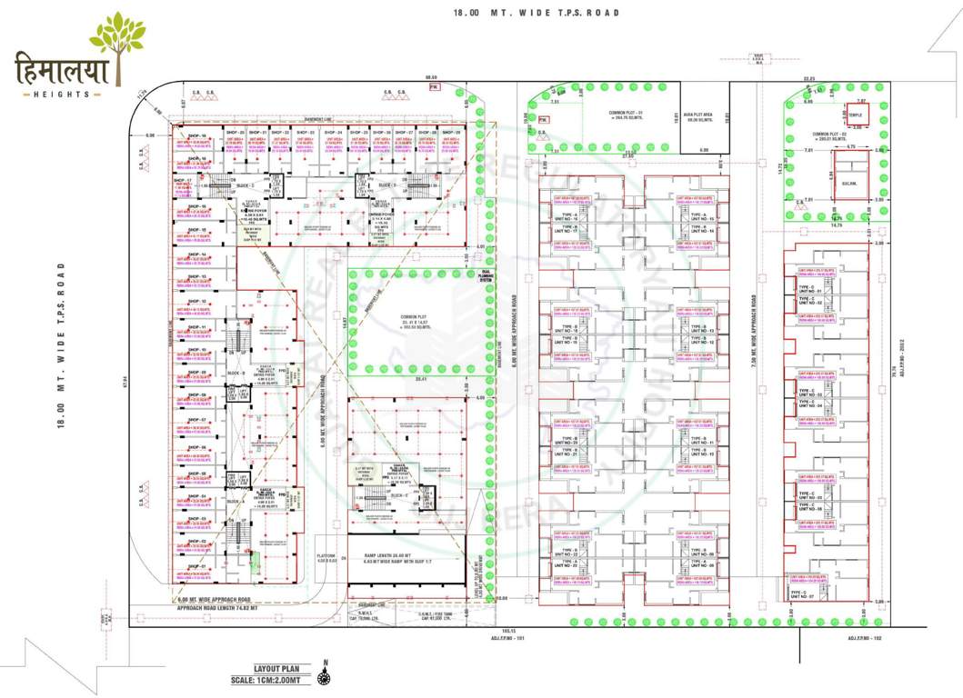  heights Layout Plan
