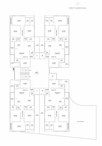  canduer-vivante Canduer Vivante Cluster Plan for 1st Floor