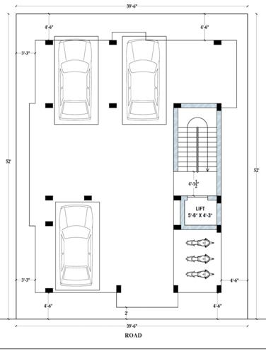  slr-homes Green SLR Homes Ground Cluster Plan