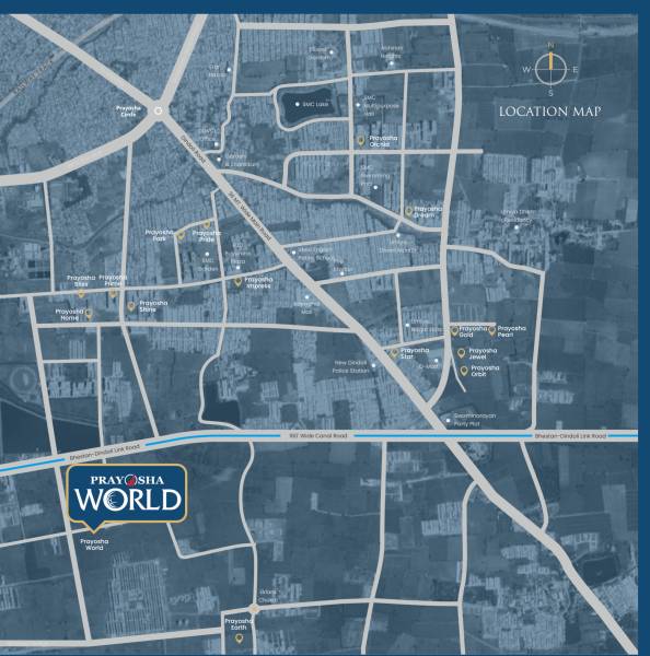  prayosha-world Location Plan