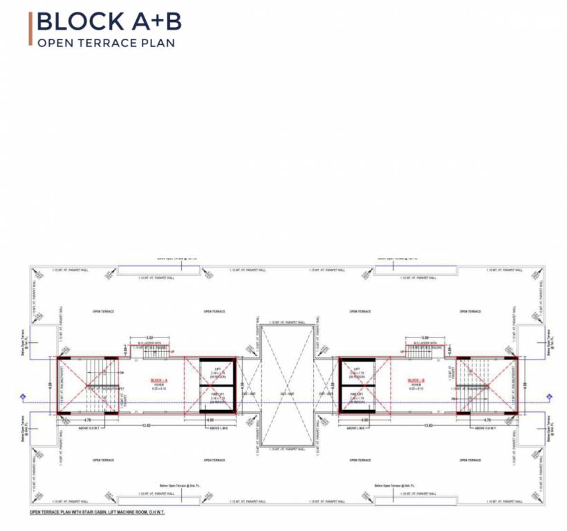  skyline A, B Terrace Cluster Plan