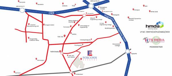  foxconn-estates Location Plan