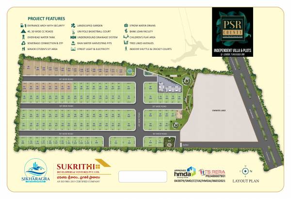  psr-county Layout Plan