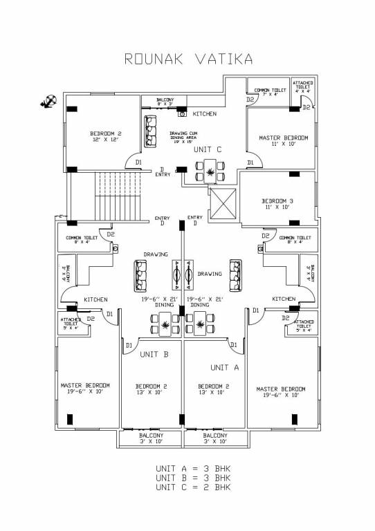  vatika Rounak Vatika Cluster Plan