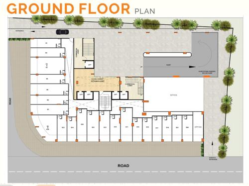  rodium-x-one Rodium X One Ground Floor Cluster Plan