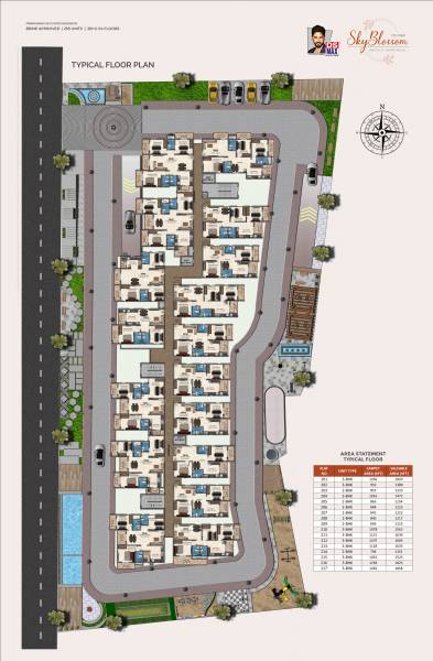  sky-blossom Sky Blossom Cluster Plan