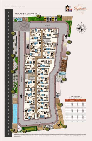  sky-blossom Sky Blossom Cluster Plan
