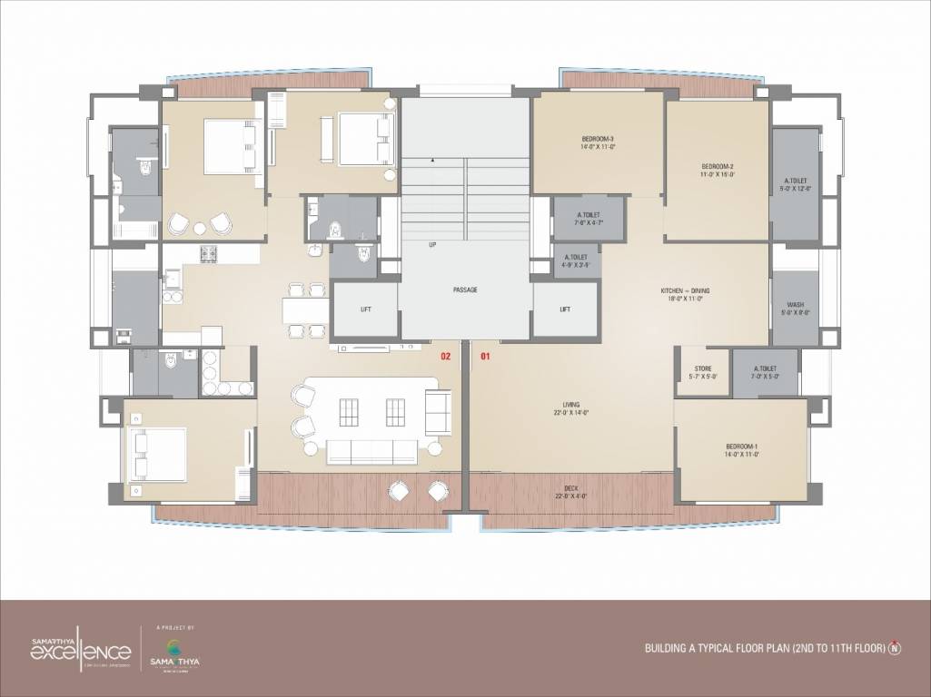 excellence Block A Cluster Plan