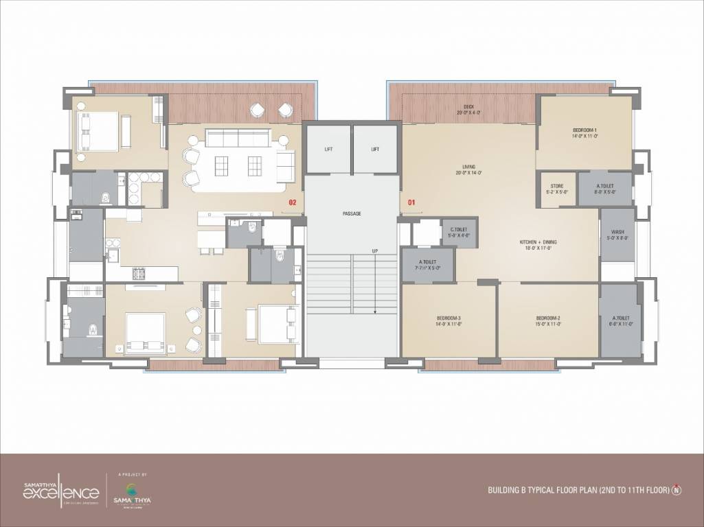 excellence Block A Cluster Plan
