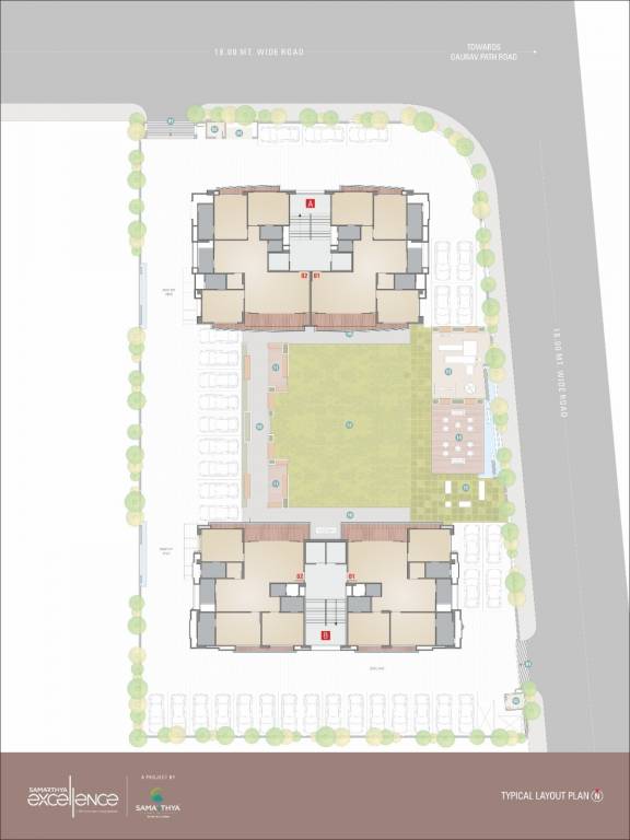 excellence Block A Cluster Plan