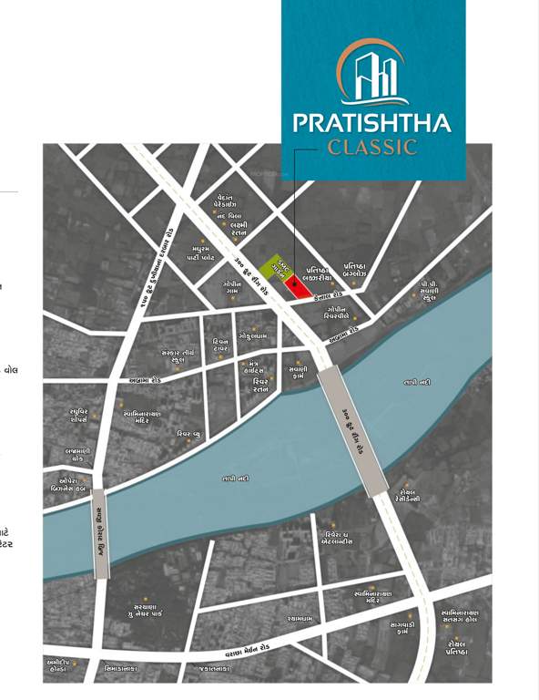 pratishtha classic Location Plan