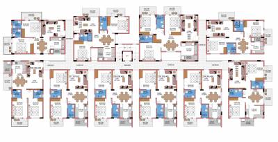  e-golden-heights E Golden Heights Cluster Plan For Typical Floor Plan