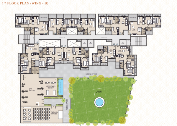  galaxy Galaxy Cluster Plan for 1st Floor