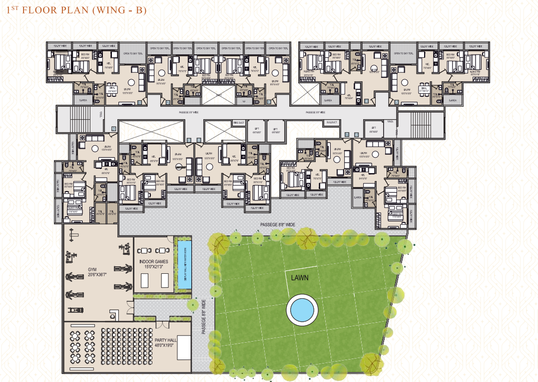  galaxy Galaxy Cluster Plan for 1st Floor