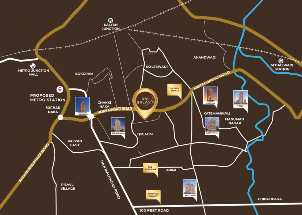  galaxy Location Plan