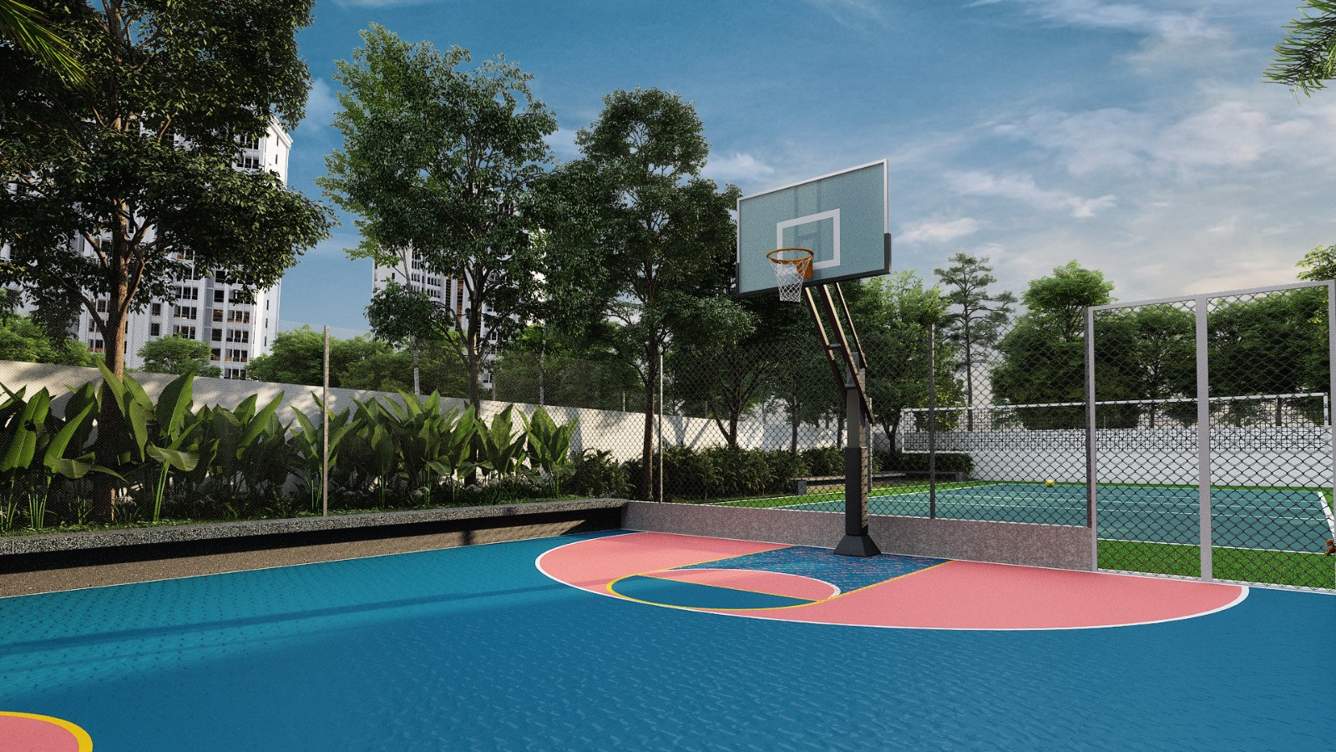  riviera royale Basketball Court