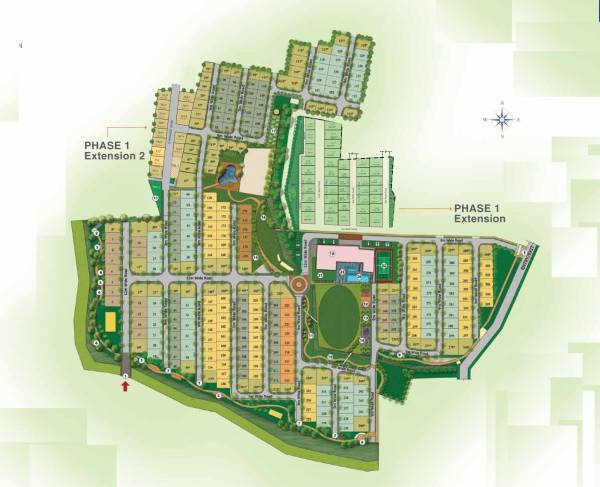 Layout Plan ellegenza-phase-i-extension-2 Layout Plan