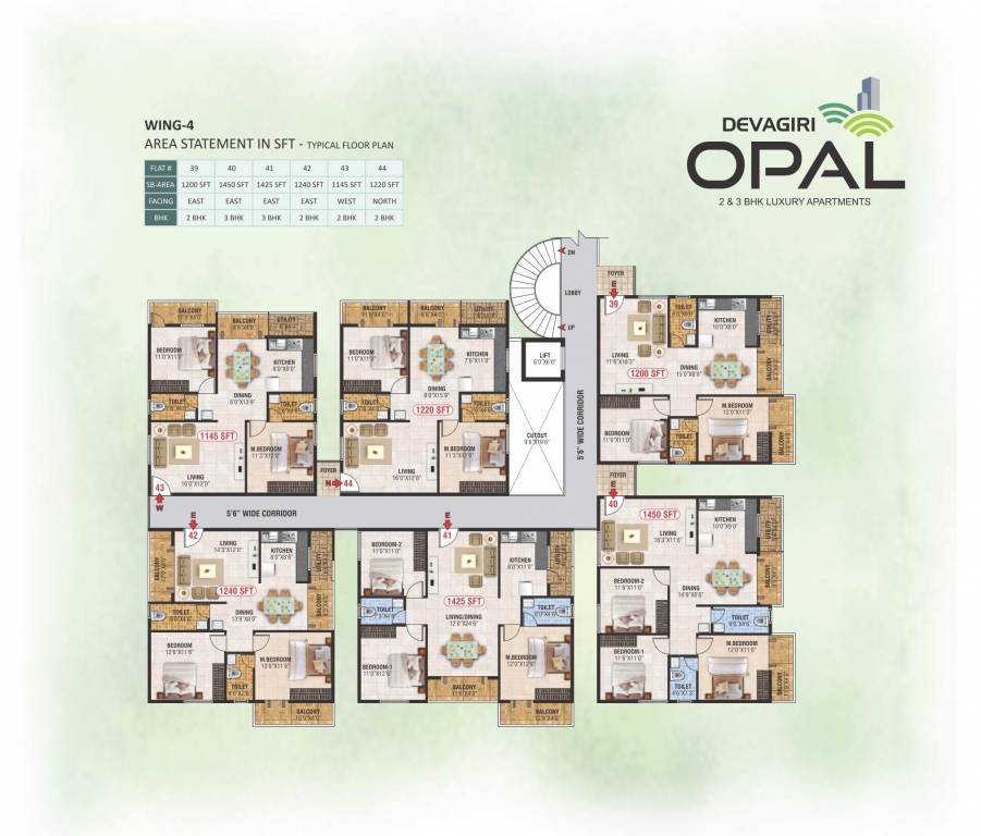  opal Block A Cluster Plan