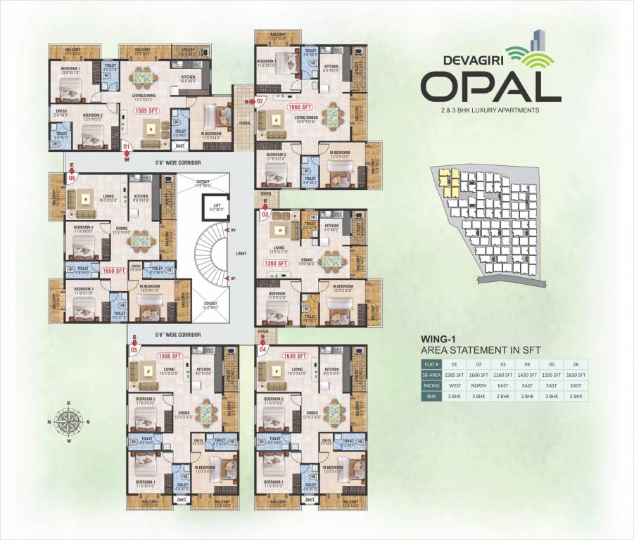  opal Block A Cluster Plan