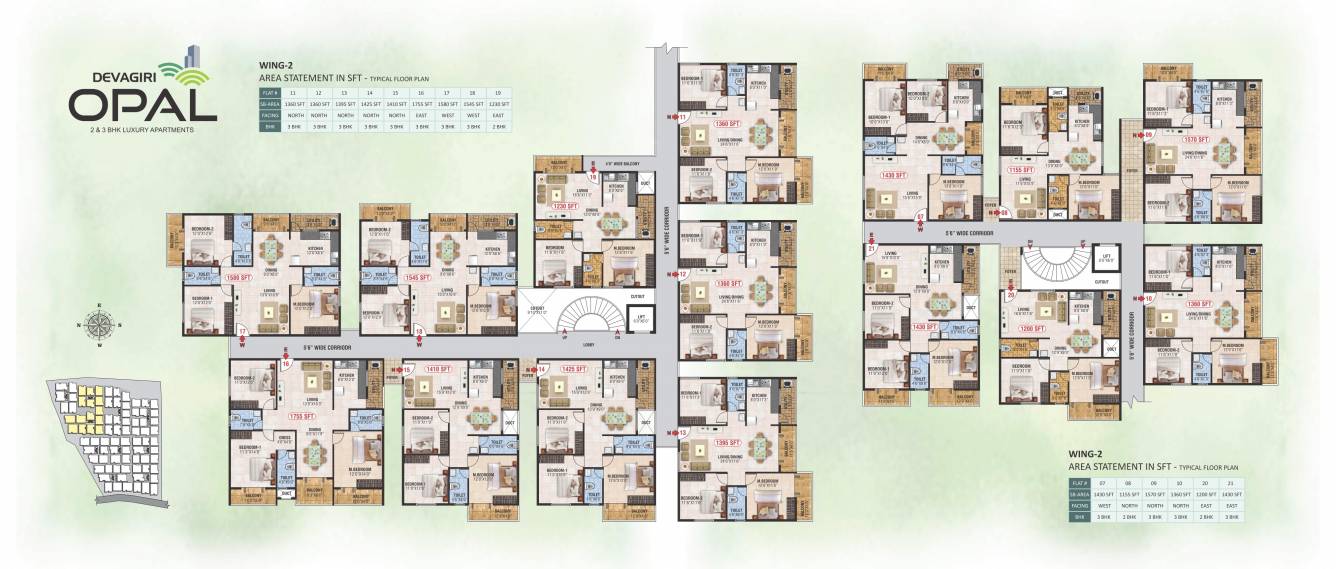  opal Block A Cluster Plan